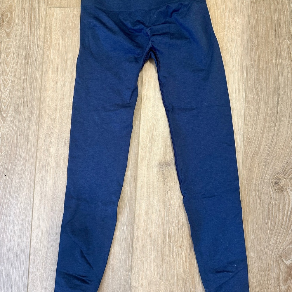 Women’s Navy Blue Stretch Leggings - Picture 3 of 3